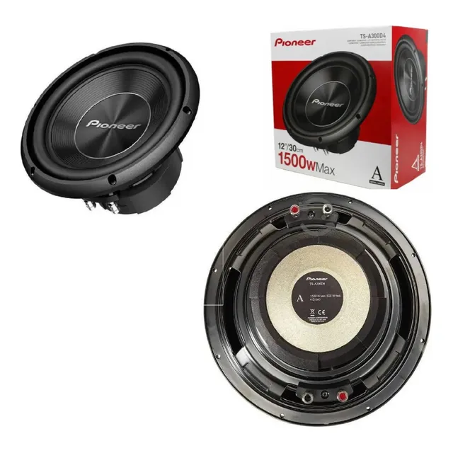 Subwoofer Pioneer Ts-a300d4 1500 Watts