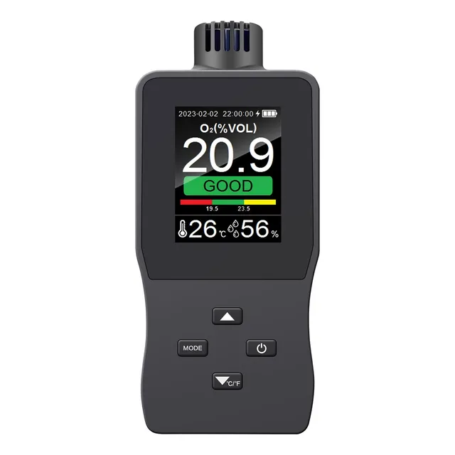 Detector De Oxíno Digital Portátil, Medidor De Oxíno Con