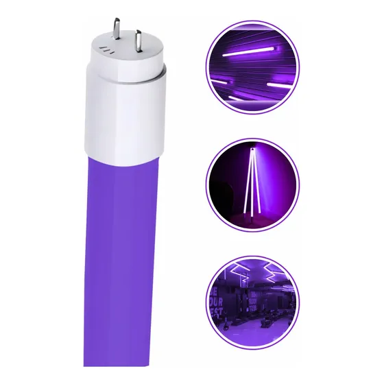 Lâmpada Tubo Led T8 9w 60cm - Ligação 1 Lado Colorida