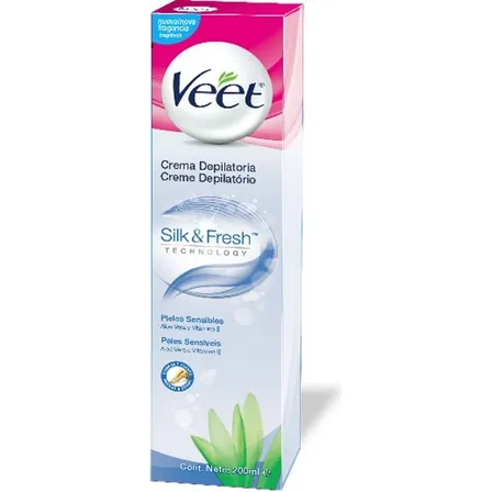 Veet Depilación En Crema Piel Sensible 200 Ml
