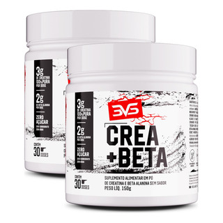 2 Unidades Da Creatina + Beta Alanina - Fórmula Avançada Para Treinos De Alta Intensidade Com Matéria-prima Importada. E Zero Carboidrato - 150g 2 Unidades Da Creatina + Beta Alanina - Fórmula Avançada Para Treinos De Alta Intensidade Com Matéria-prima Importada. E Zero Carboidrato - 150g