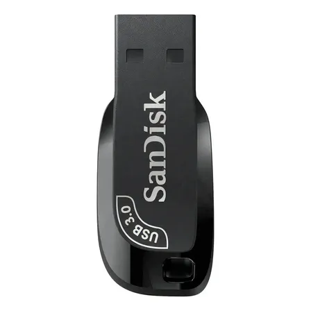 Pendrive SanDisk Ultra ULTRA SHIFT SDCZ410-128G-G46 128GB 3.0 Lisa negro
