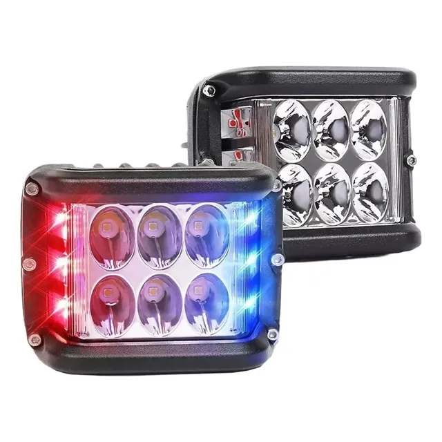 Dm-qpdm-qpb Faros De Luz Intermitentes De Policía Para Jeep 