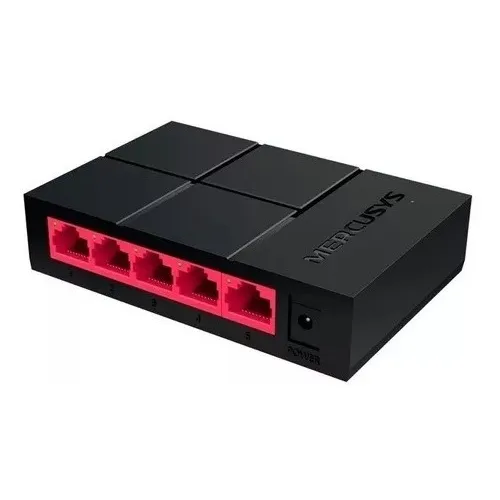Switch Mercusys Ms105g De 5 Ptos/ 10 /100/1000 Otiesca