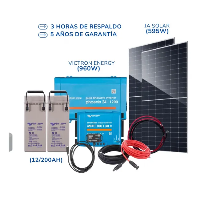Kit De Respaldo Energético Victron Energy De 960w