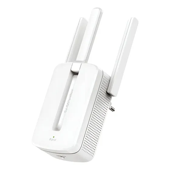 Extensor De Rango Mercusys Mw300re 300 Mbps 3 Antenas 2.4ghz Color Blanco