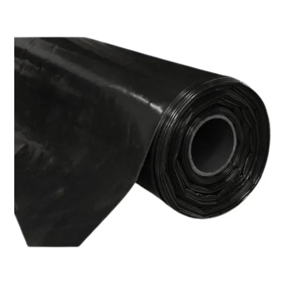 Rollo De Polietileno Negro Manga 4 X 100mts 100 Mic