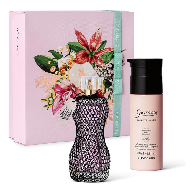 O Boticário Glamour Secrets Black  (2 Itens)