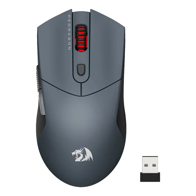 Mouse Gamer Redragon Star Pro M917 Rgb Gray