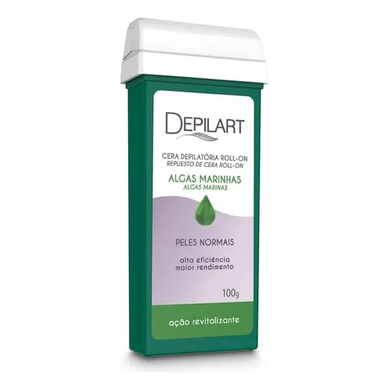 Cera Depilatoria Roll On Depilart Algas 100 G