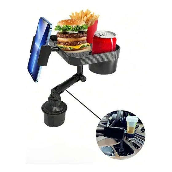 Portavasos De Coche Con Soporte Para Teléfono Y Alimentos !!