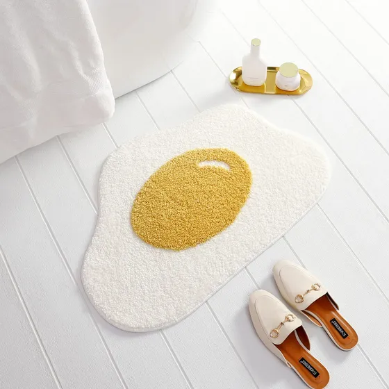 Bonita Alfombrilla Baño Absorbente Para Antideslizante Suave