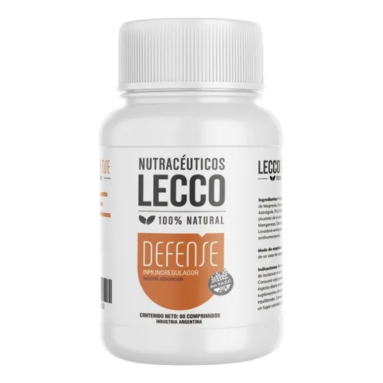 Nutraceutico Lecco Defense 60c Aumenta Inmunidad Y Defensas
