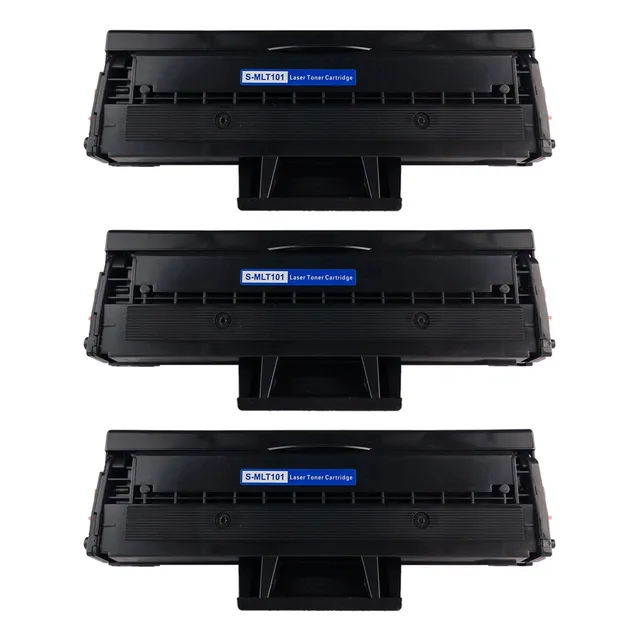 Kit 3 Cartucho Toner Compatible Con Samsung 101s 101 Mltd101 Negro