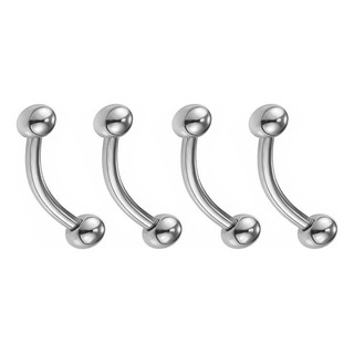 Piercing Ceja Frenillo Labio Antihelix 12mm X 2.5mm 4 Plugs Piercing Ceja Frenillo Labio Antihelix 12mm X 2.5mm 4 Plugs