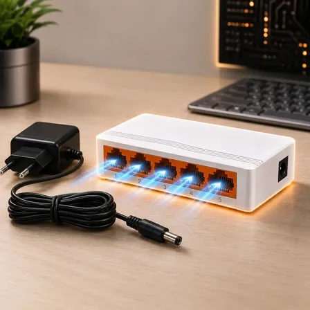 "Switch Hub USB: Alta Velocidade por R$32! ⚡"