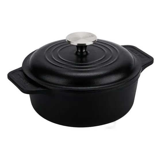 Horno Holandés Olla Esmaltado Victoria® 1,9 L Color Negro