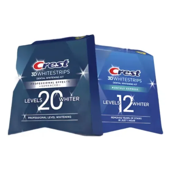 Kit Crest Dental 3 D White Clareamento Branqueador