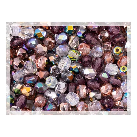 18 Oz (50 G, Cca 600pcs) Mezcla De Cuentas De Vidrio Checo