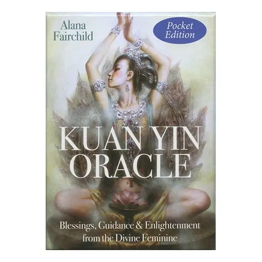 Oráculo Pocket Kuan Yin Oracle Inglés 44 Cartas Usgames