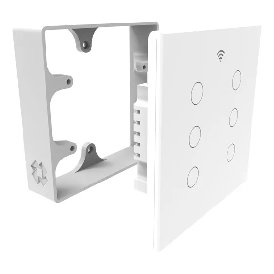 Caixa Sobrepor Adaptador 4x4 Interruptor Inteligente Sonoff