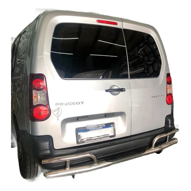 Defensa  Trasera Peugeot Partner  B9 Acero Inoxidable 