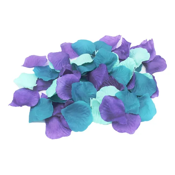 900 Petalo Artificial Seda Color Morado Menta Para Centro