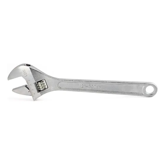 Llave Francesa Ajustable 12 Pulgadas Gris - Reforzada - Lds