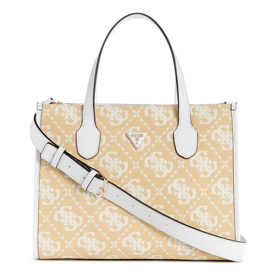 Guess Bolso Tote Ruma Con Doble Compartimento, Logotipo