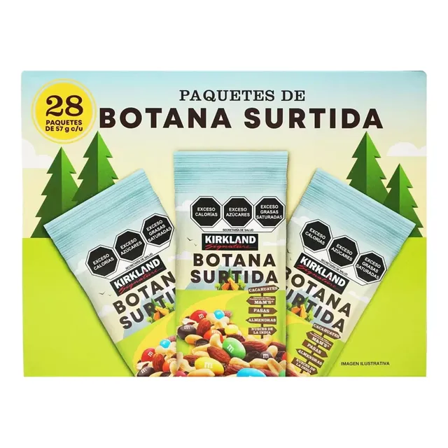 Botana Saludable Surtida 1.6 Kg Almendras M&m Cacahuate Nuez