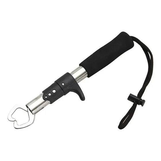 Pinza Boga Grip Surfish 22cm Inoxidable Gatillo Pesca Dorado Color Plateado