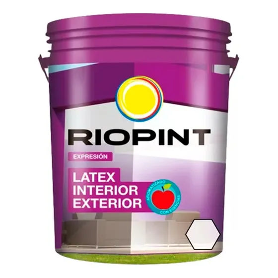 Latex Riopint Interior Exterior Sin Olor X 20 Lt - New Life