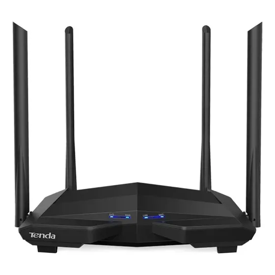 Roteador Tenda Ac10 Wireless 1200mbps Dual Band Ac 4 Antenas