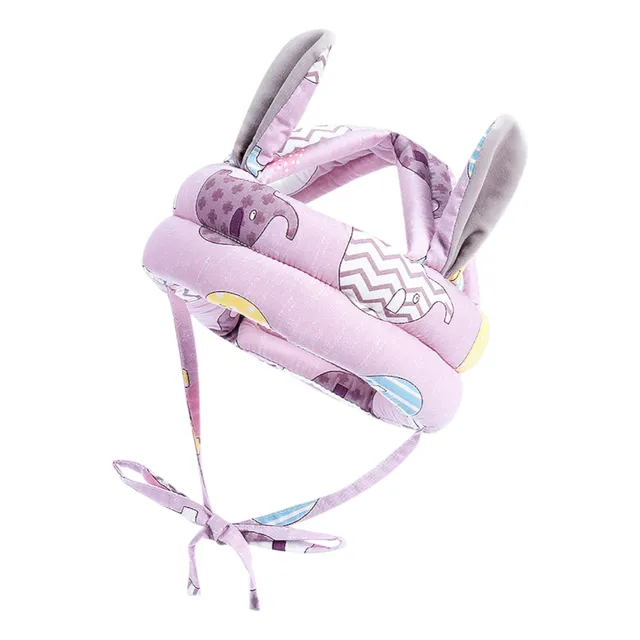 Casco Protector Conejo  Ajustable Para Bebés