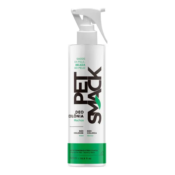 Pet Smack - Deo Colônia Machos 500ml - Centagro