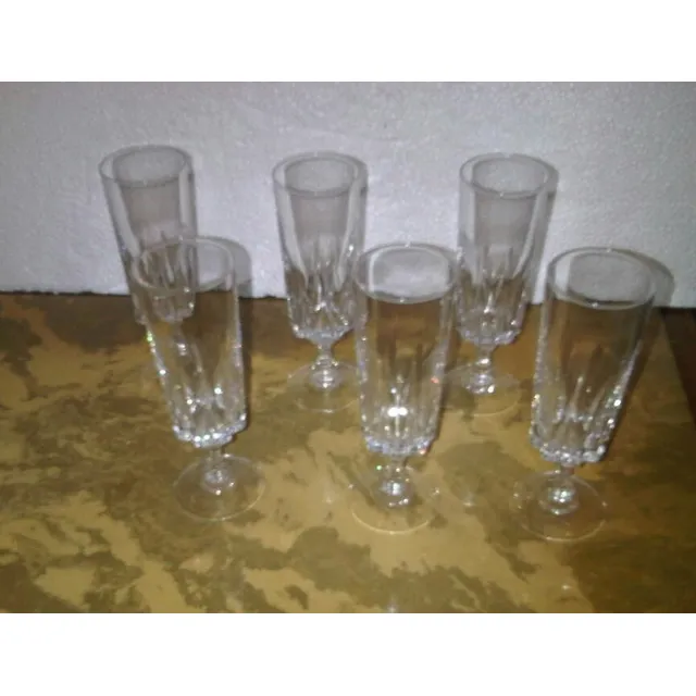 Juegos De 6 Copas De Cristal Para Champaña, Vinos, Etc.