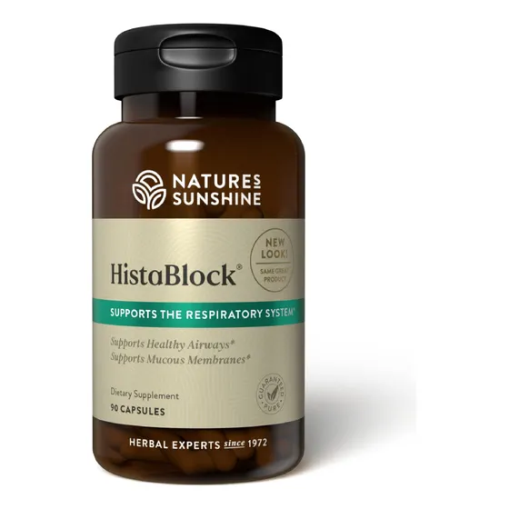 Suplemento Nature's Sunshine Histablock 90 Cápsulas