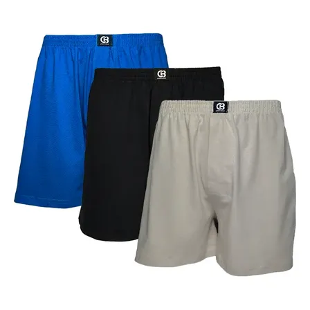 Kit 3 Samba Canção Plus Size G1 A G6 100% Algodão Conforto