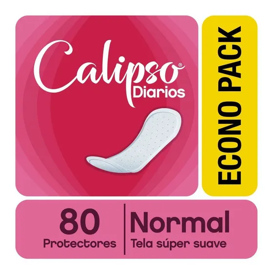 Protector Diario Calipso Normal Con Extracto De Seda X80 Ud