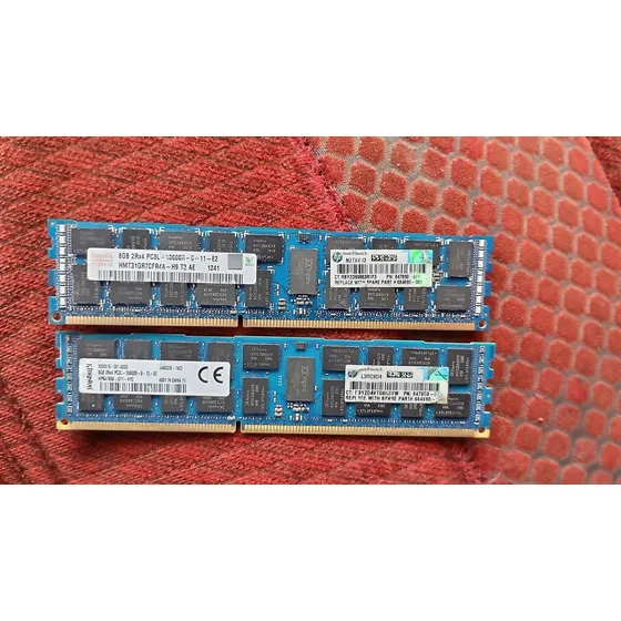 Memoria Ram Hynix 8gb Ddr3l-2rx4 Ecc Para Servidores Hp