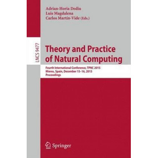Libro Theory And Practice Of Natural Computing - Adrian H... Libro Theory And Practice Of Natural Computing - Adrian H...