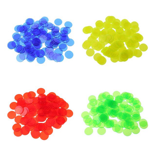 Bulgo Bingo Transparente 3/4 Pulgada Para Cartones De Bingo Bulgo Bingo Transparente 3/4 Pulgada Para Cartones De Bingo