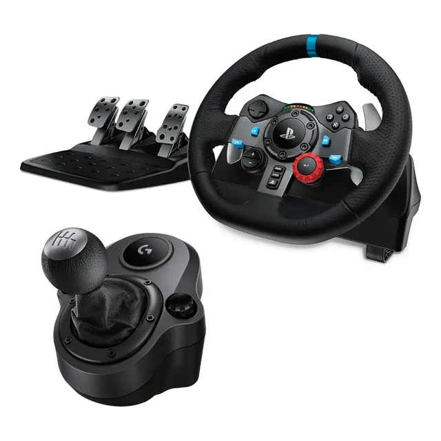 Bundle Logitech G Volante G29 Ps Y Pc Con Palanca De Cambios Color Negro