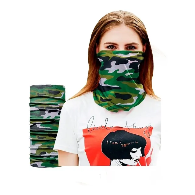 Pañuelo Bandana Scarf Skull Face. Tour Ciclismo Moto Deporte