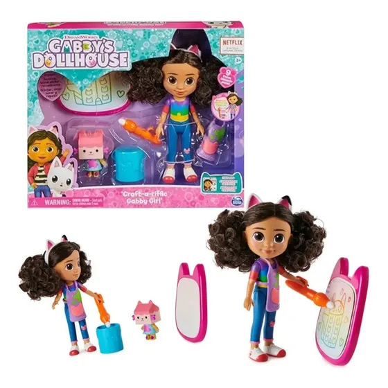 Casa De Gabby Muñeca Para Dibujar Empaque De Luxe Em