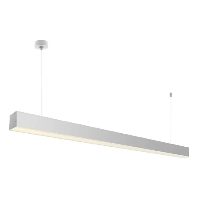 Lampara Lineal Colgante 120x7cm 30w Luz Blanca O Neutra