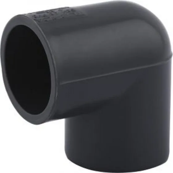 Codo 1 Pulgada Pvc Para Pegar 90° Agua Fria Pack De 24 Pzas