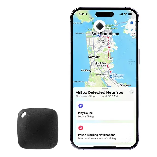 Rastreador Gps Localizador Antipérdida Mascotas Para Apple