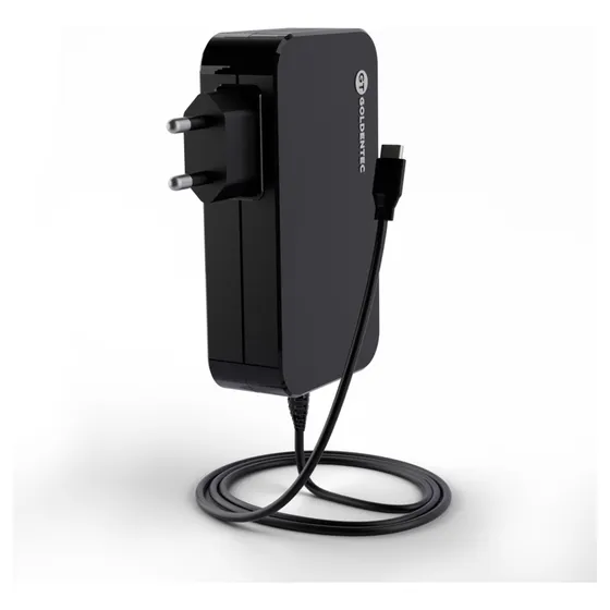 Fonte Carregador Notebook Usb-c 90w Preto Goldentec