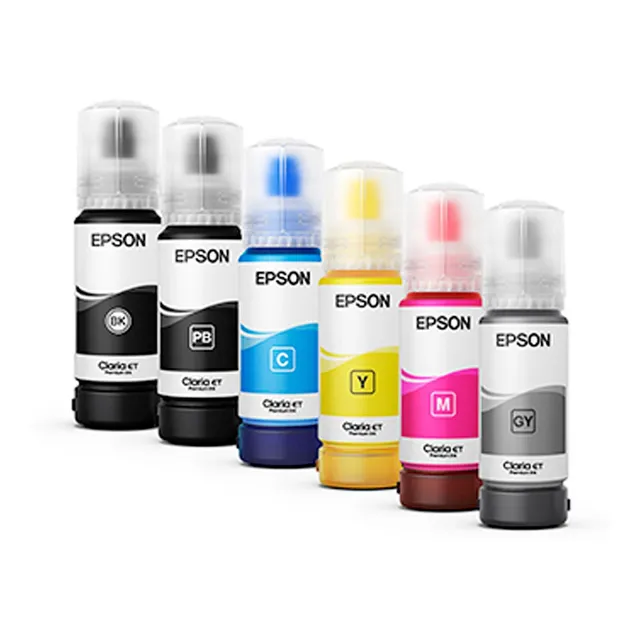 Kit 6 Botellas Tinta Epson T554 T555 L8160,l8180 Original